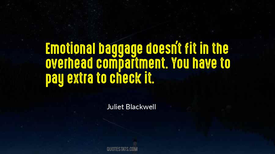 Quotes About Baggage Emotional #115674