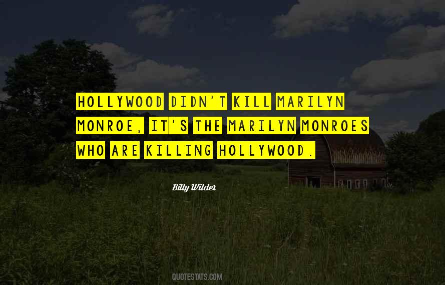Quotes About Billy Wilder #1009116