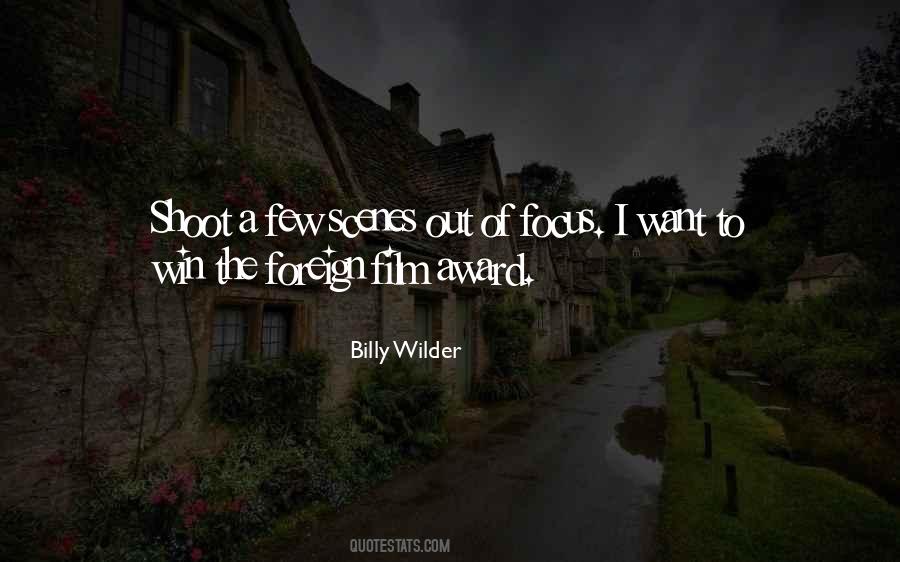 Quotes About Billy Wilder #1536979