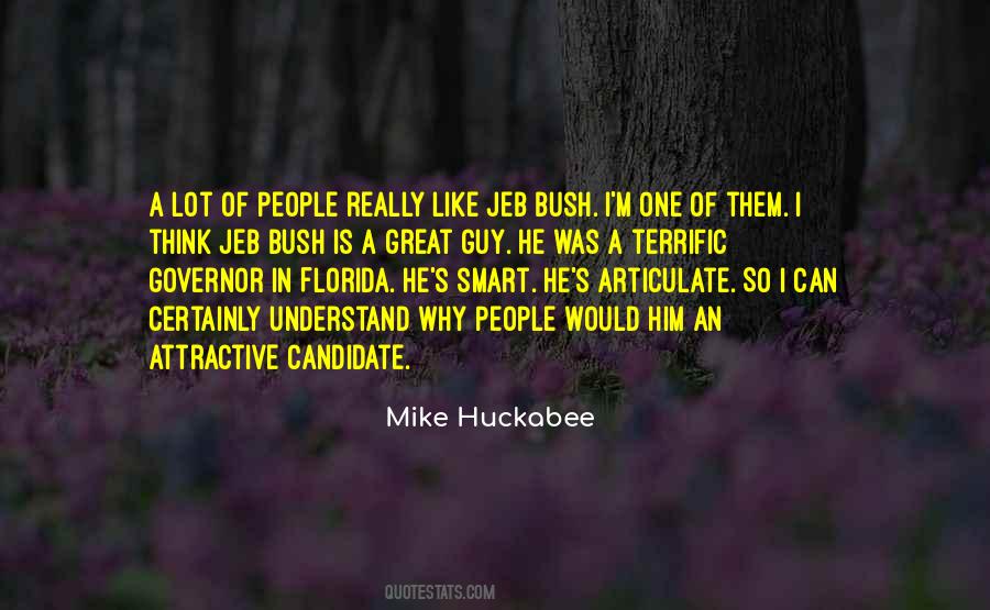 Quotes About Jeb Bush #164986
