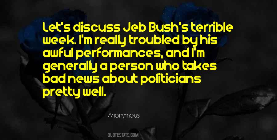 Quotes About Jeb Bush #686506