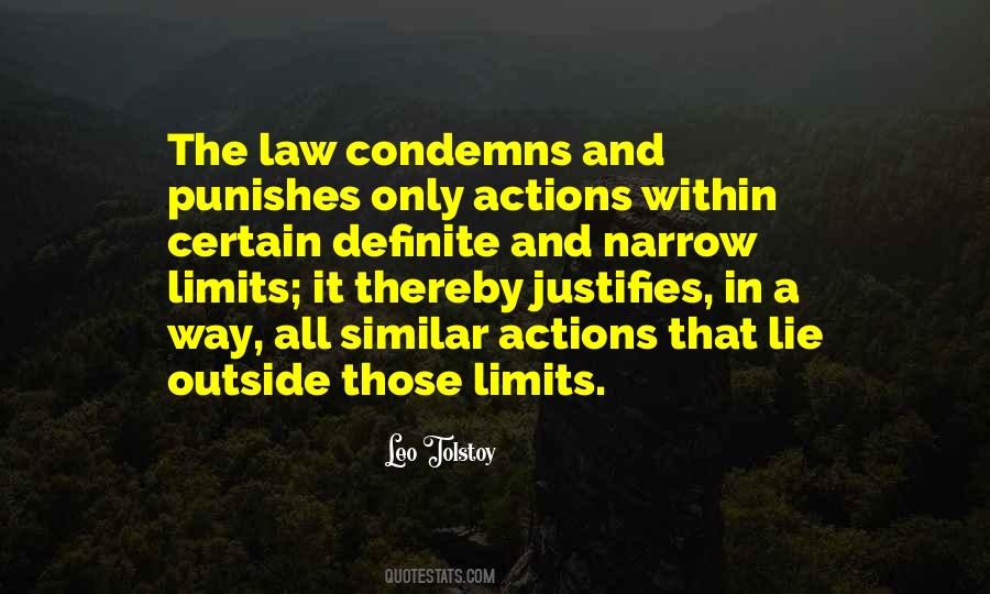 The Only Limits Quotes #106799