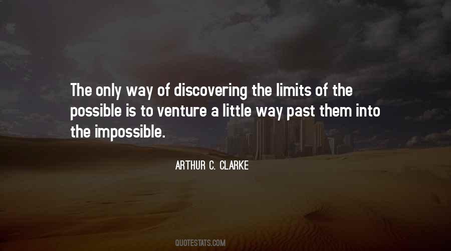 The Only Limits Quotes #375572