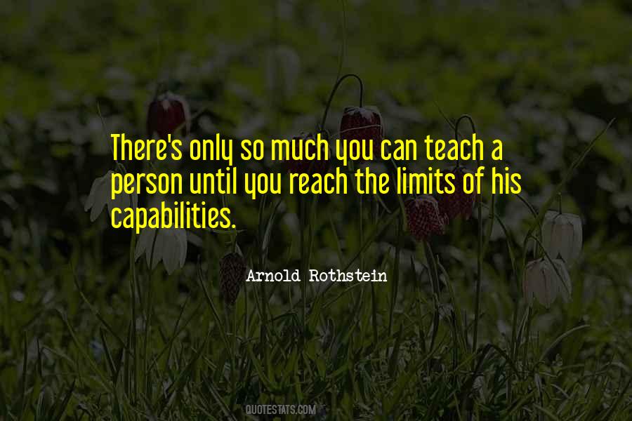 The Only Limits Quotes #567465