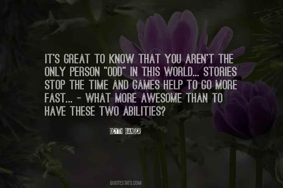 The Only Person Quotes #1048803