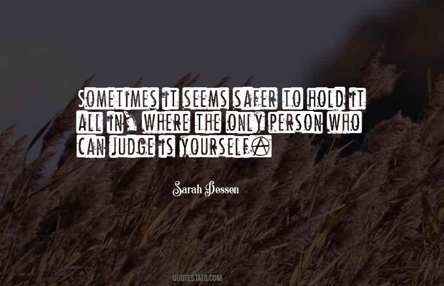 The Only Person Quotes #1365299
