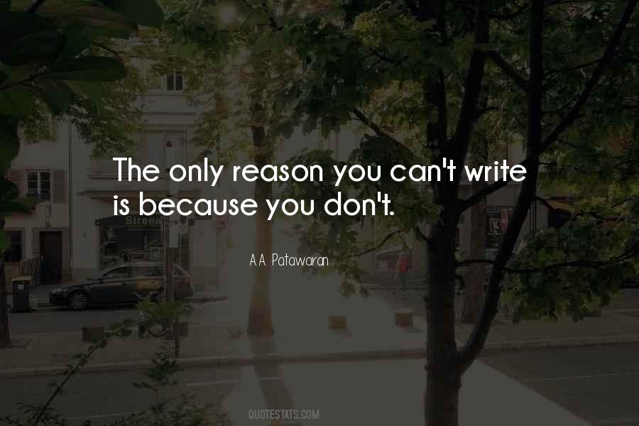 The Only Reason Quotes #86863