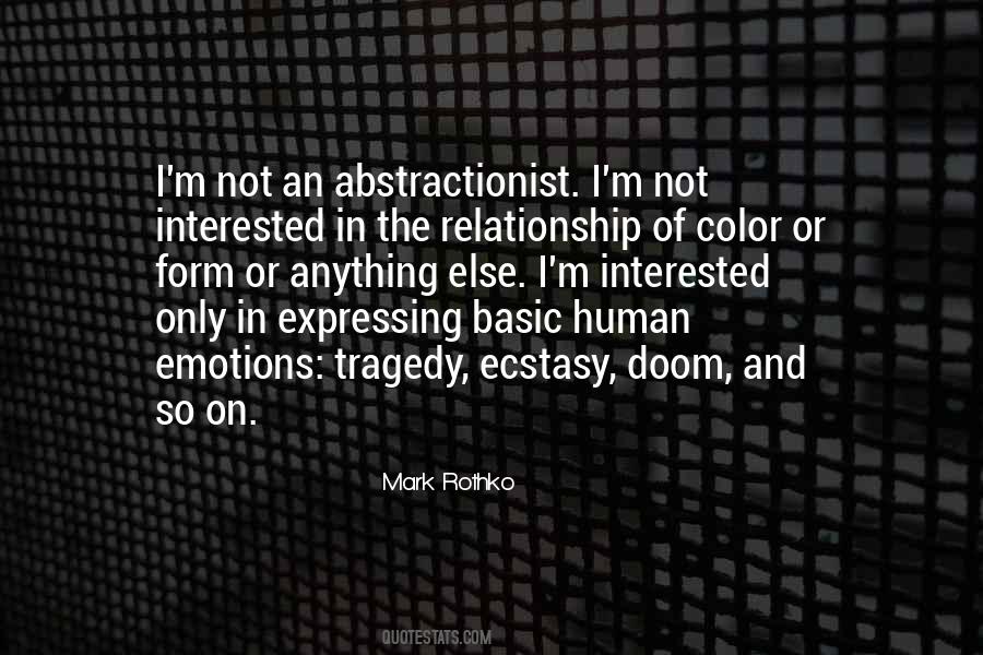 Quotes About Mark Rothko #868841