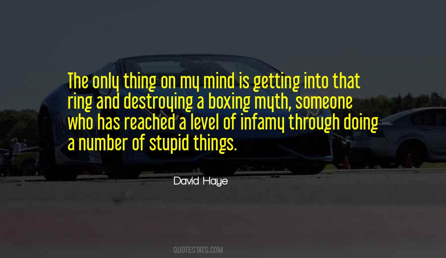 The Only Thing On My Mind Quotes #282564