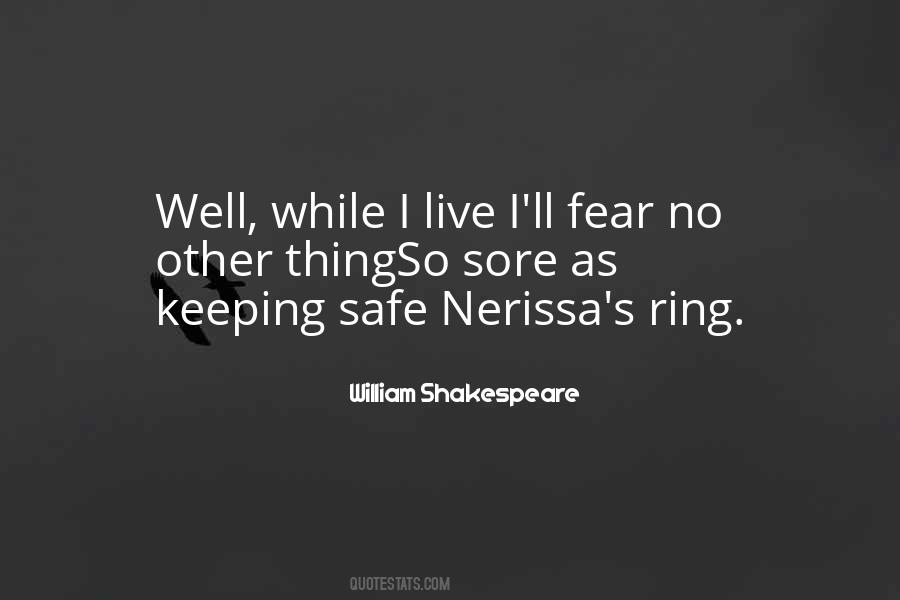 The Only Thing To Fear Book Quotes #627455