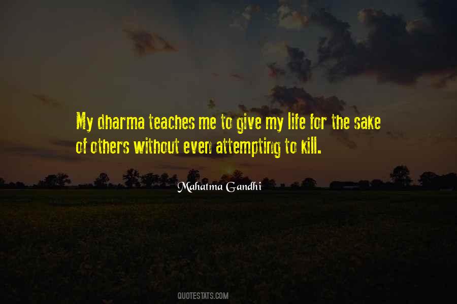 Quotes About Dharma #1717437