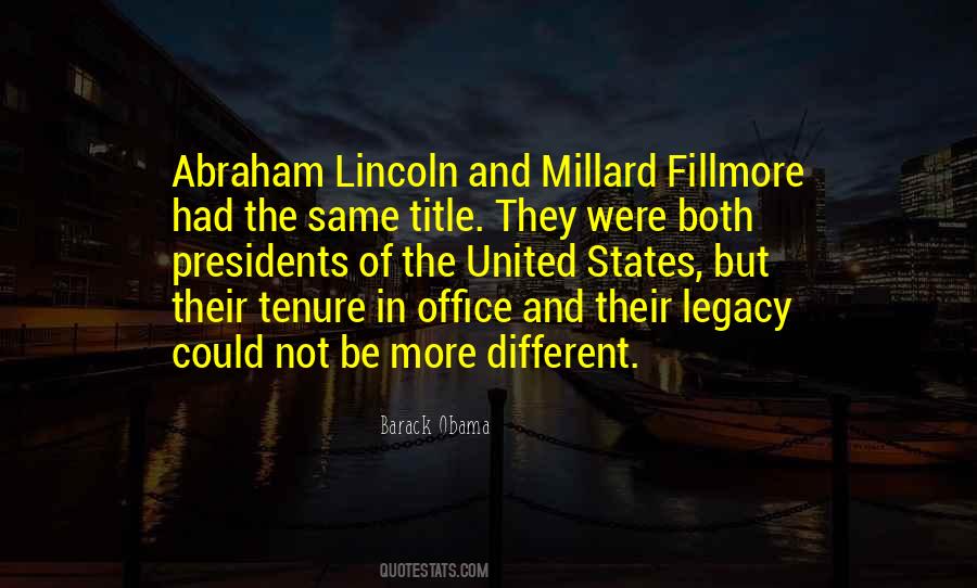 Quotes About Millard Fillmore #821187