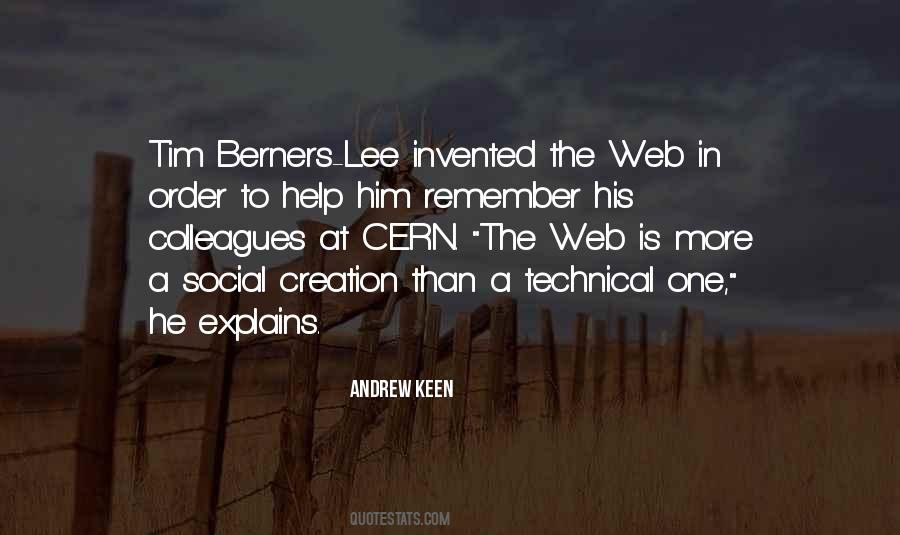 Quotes About Tim Berners Lee #694677