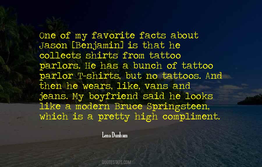 Quotes About Bruce Springsteen #1180710