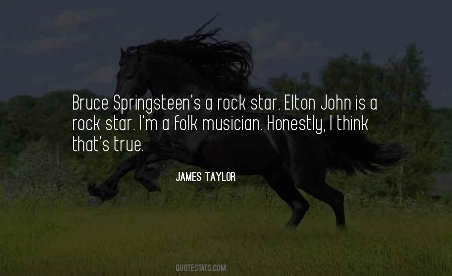 Quotes About Bruce Springsteen #1801719