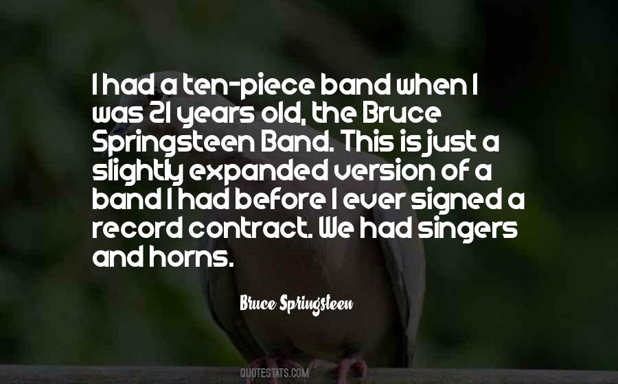 Quotes About Bruce Springsteen #212577