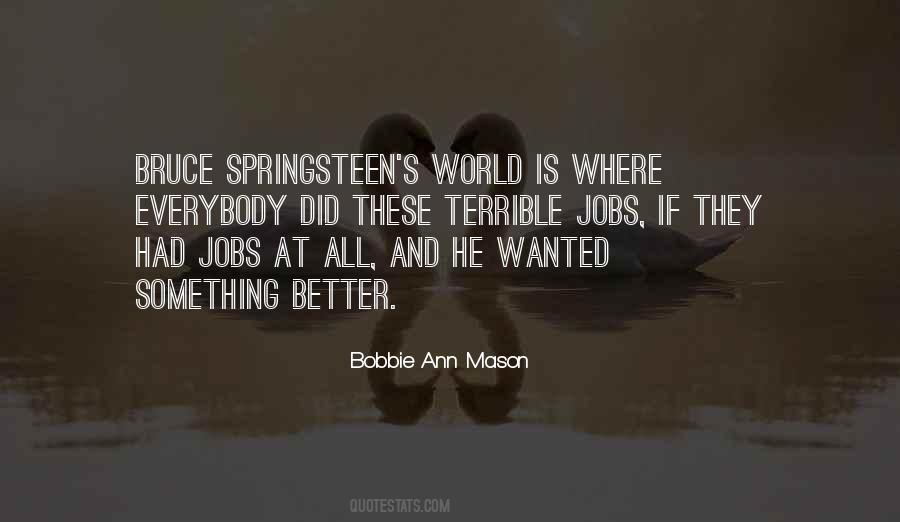 Quotes About Bruce Springsteen #629565