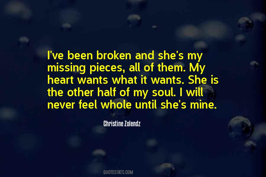 The Other Half Of My Soul Quotes #1529484
