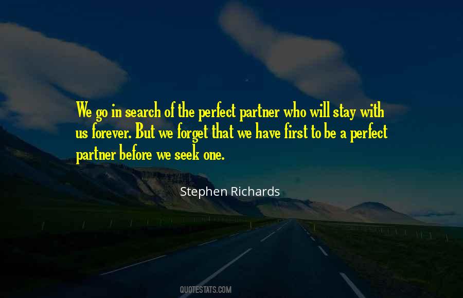 The Perfect Partner Quotes #1521310