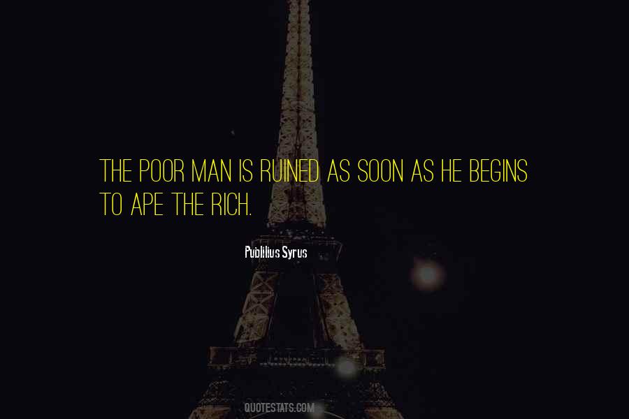 The Poor Man Quotes #1584626