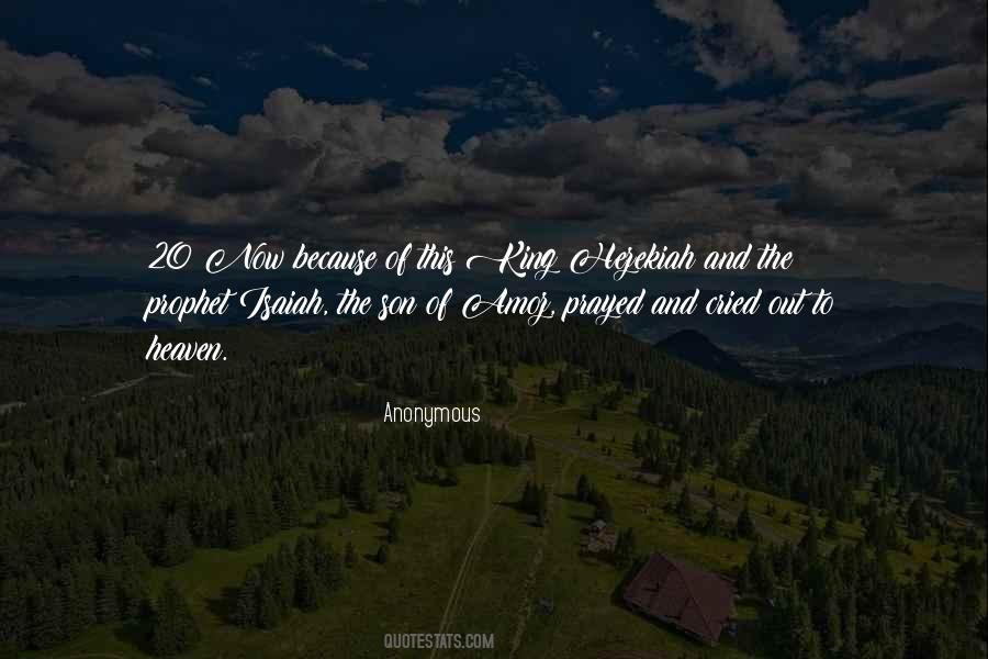 The Prophet Isaiah Quotes #1619123