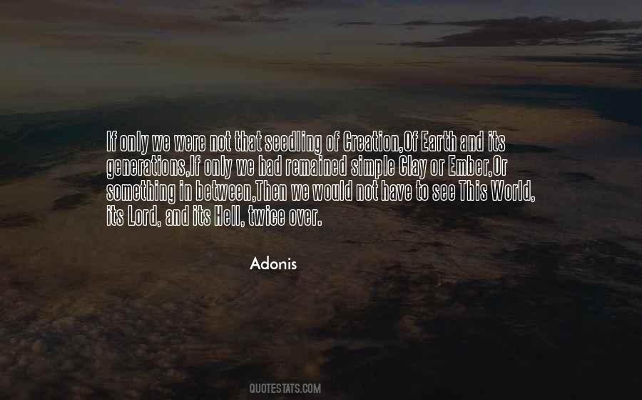 Quotes About Adonis #920894