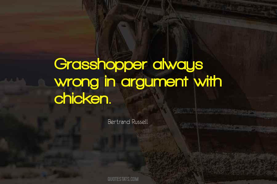 Quotes About Grasshopper #1345267