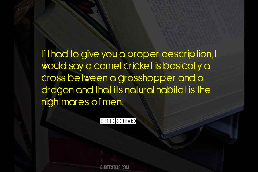 Quotes About Grasshopper #335975