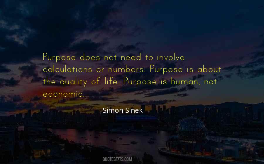 The Purpose Of Human Life Quotes #504926