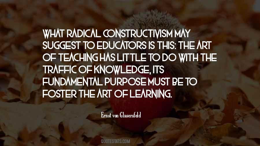 The Purpose Of Learning Quotes #1605830