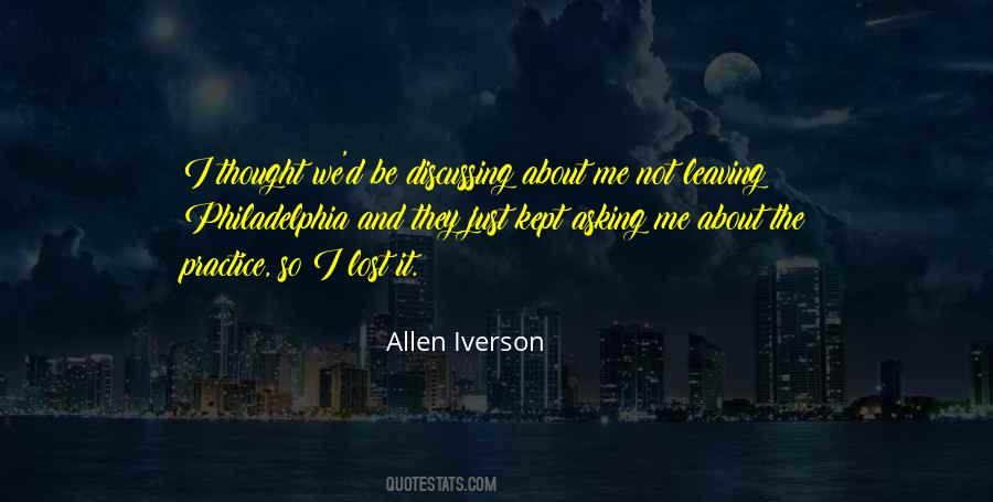 Quotes About Allen Iverson #898219
