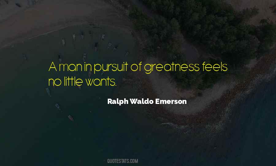 The Pursuit Of Greatness Quotes #1745274