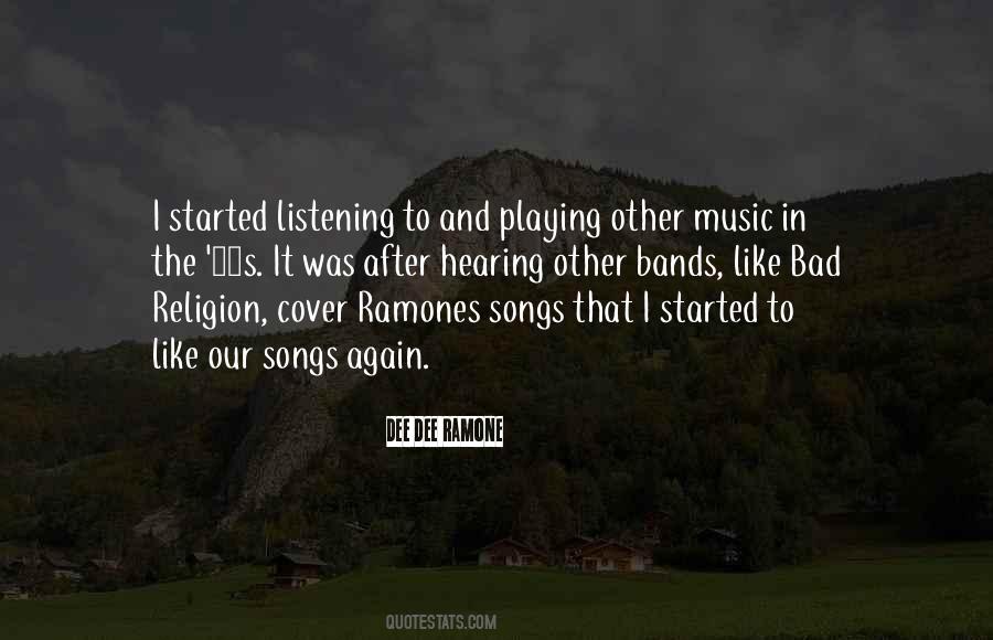 Quotes About Ramones #1283058