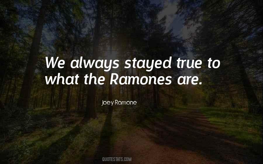 Quotes About Ramones #363644