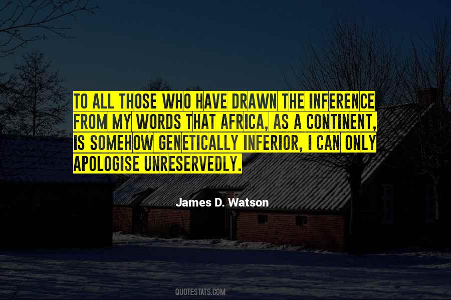 Quotes About James Watson #50174