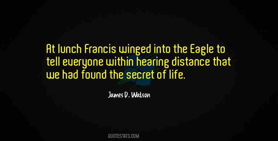 Quotes About James Watson #501984