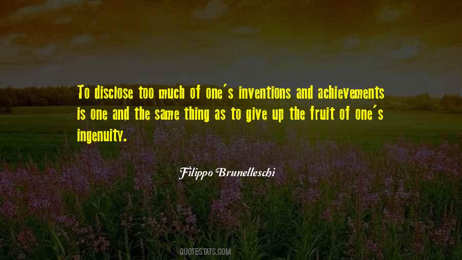 Quotes About Filippo Brunelleschi #719043