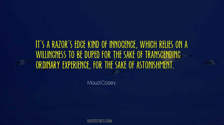 The Razor Edge Quotes #414613