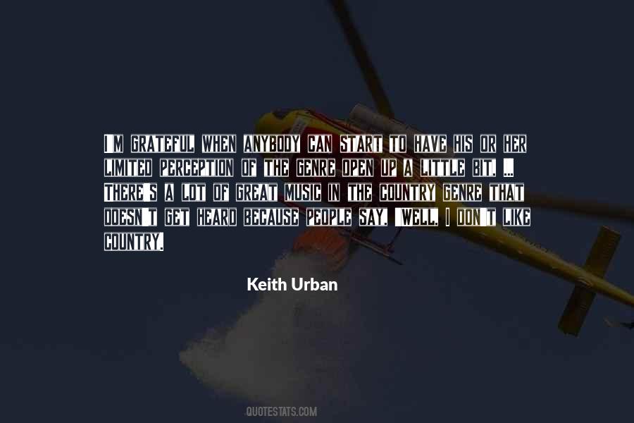 Quotes About Keith Urban #887565