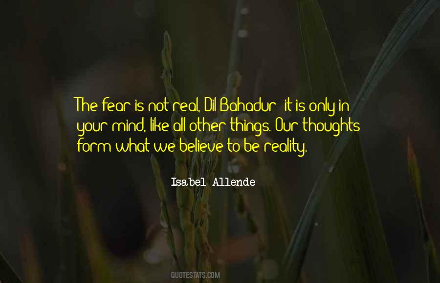 The Real Fear Quotes #123068