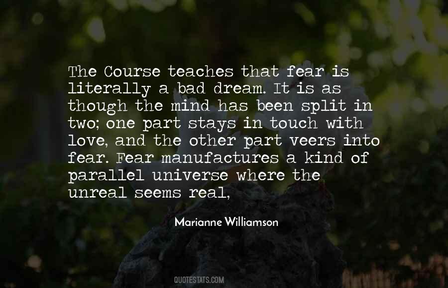 The Real Fear Quotes #588813