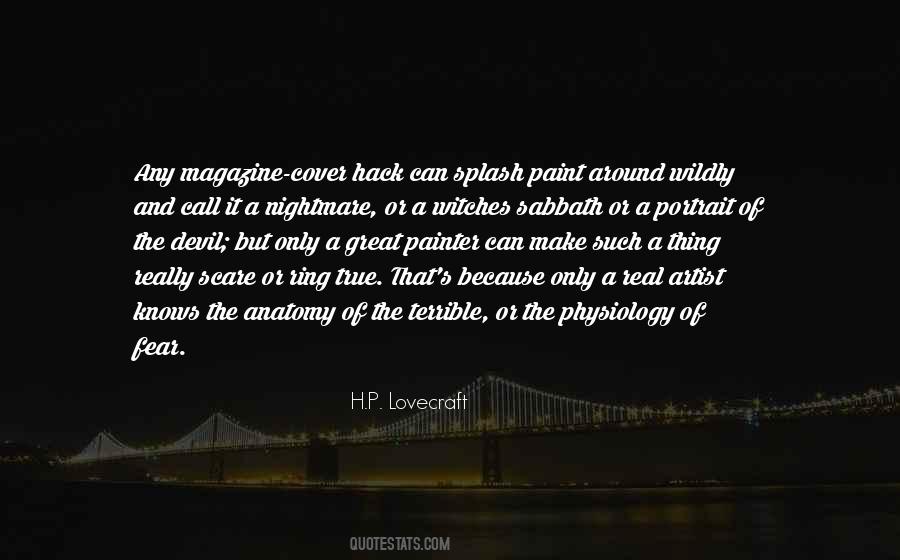 The Real Fear Quotes #807141