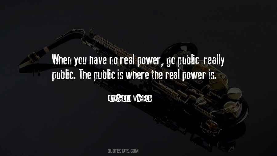 The Real Power Quotes #1316019