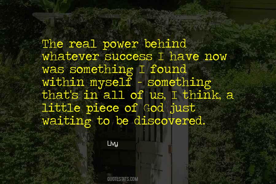 The Real Power Quotes #686646