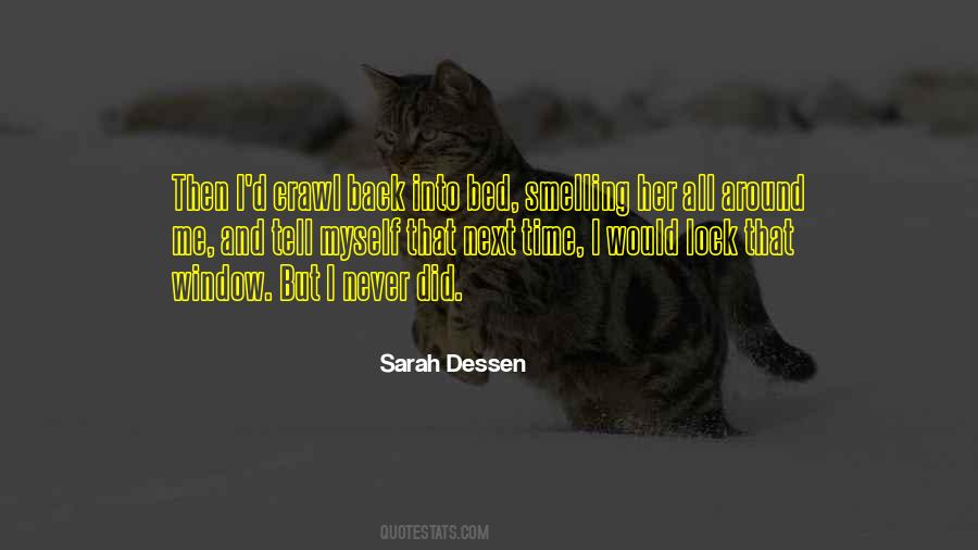Quotes About Sarah Dessen #160024