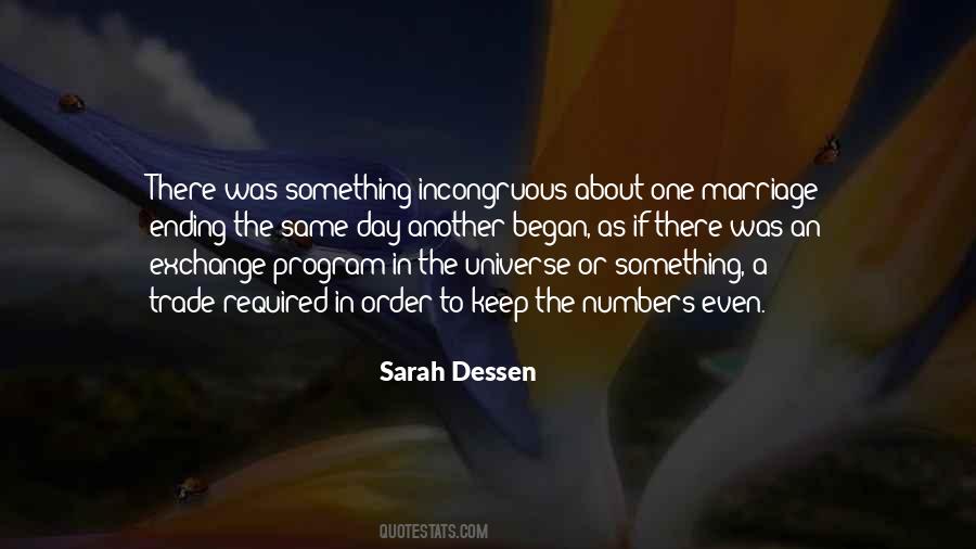 Quotes About Sarah Dessen #161453