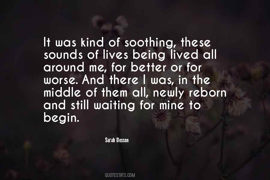 Quotes About Sarah Dessen #165457