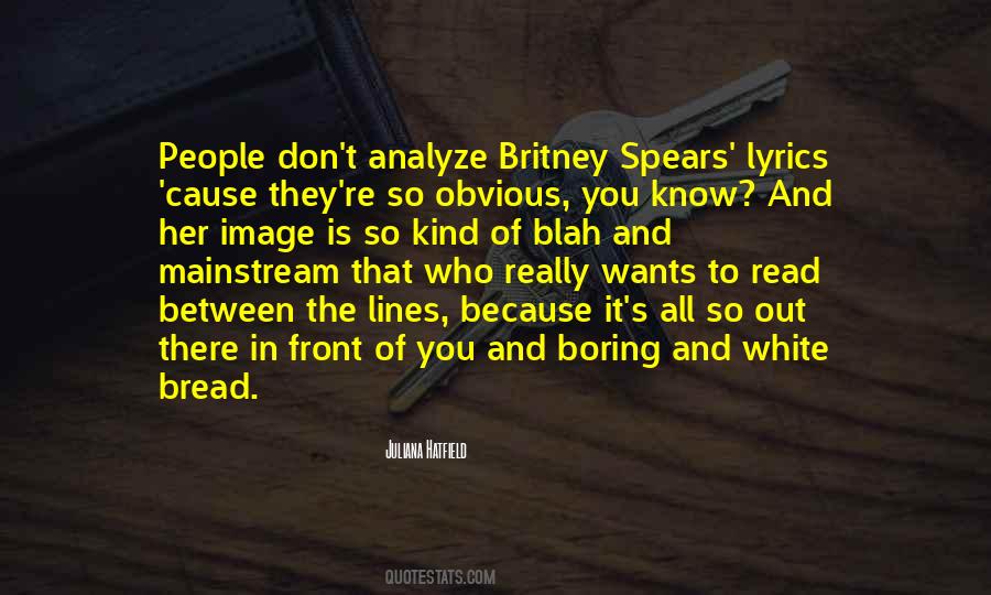 Quotes About Britney Spears #1877651