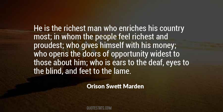The Richest Man Quotes #399706