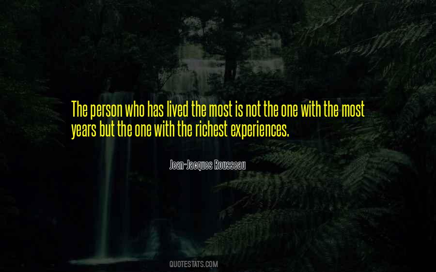 The Richest Person Quotes #865413